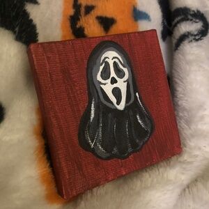 Mini scream painting.
